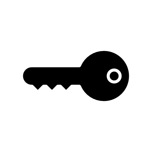 Key in black