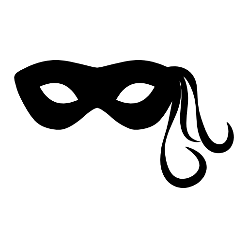 Mysterious carnival mask