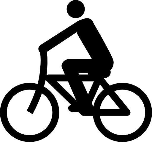 Cyclist symbol