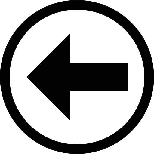 Arrow pointing left in a circle