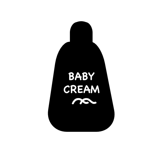 Baby cream bottle