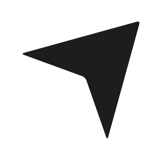 Upper right arrow black symbol