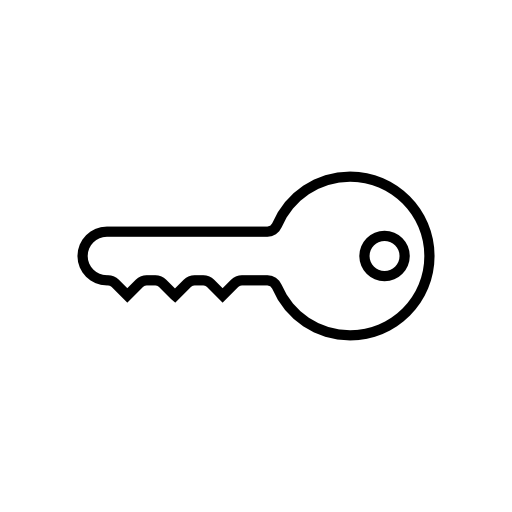 Outline of a key