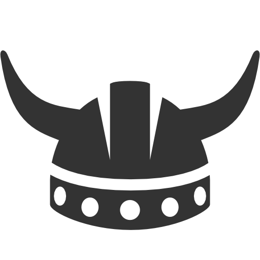Vikings helmet with horns