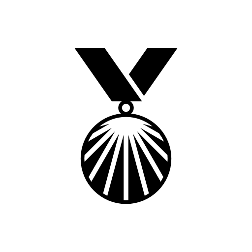 Medal variant with rays