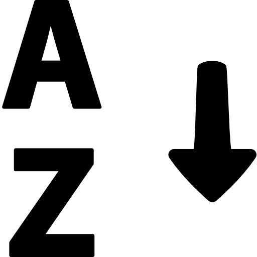 Slide to alphabet