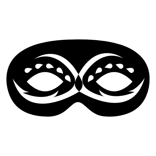 Carnival mask for eyes