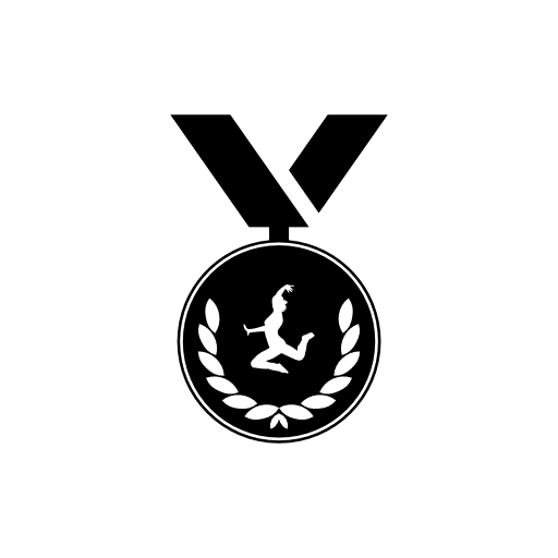 Medal variant with wreath and symbol