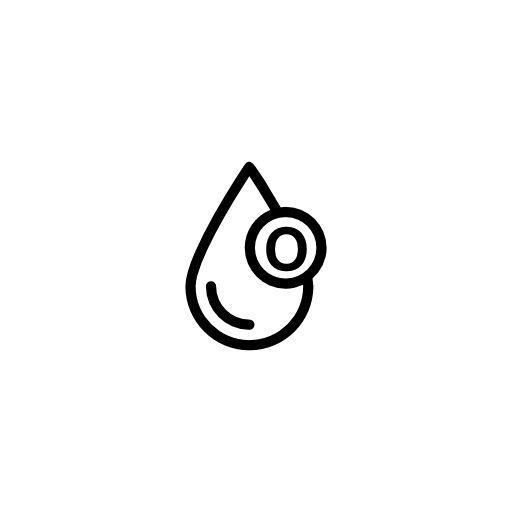 Blood drop symbol