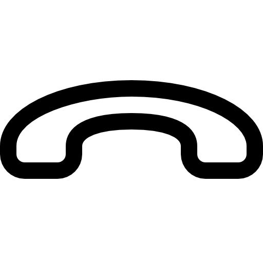 Phone auricular outline