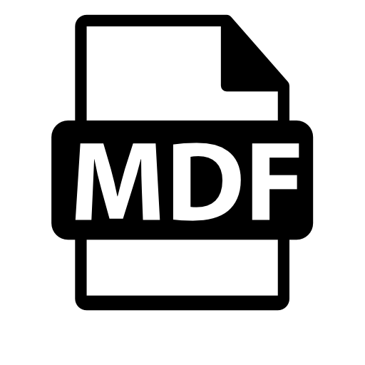MDF icon format