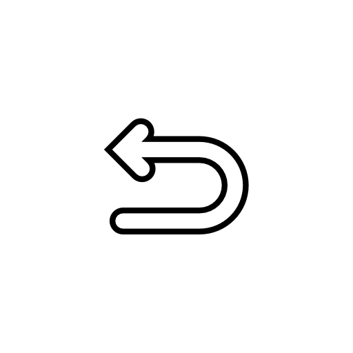 Back arrow, IOS 7 interface symbol