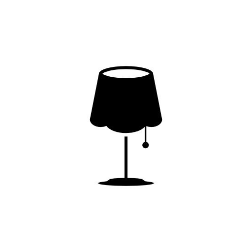 Lampshade silhouette