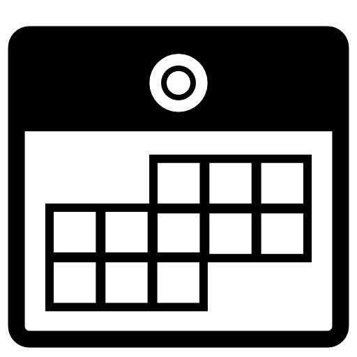 Square wall calendar