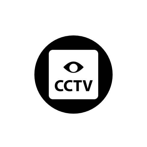 Surveillance cctv symbol