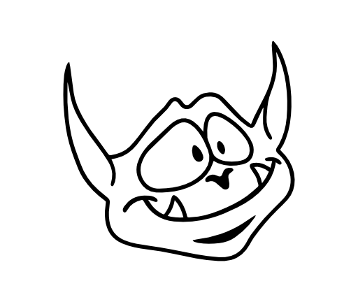 Template Monster character logo