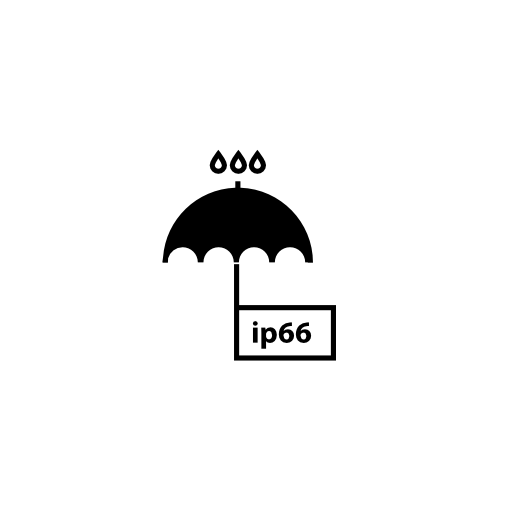 Security symbol with an umbrella