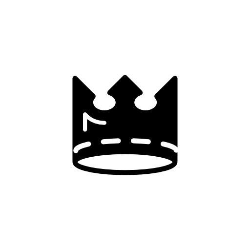 King crown silhouette