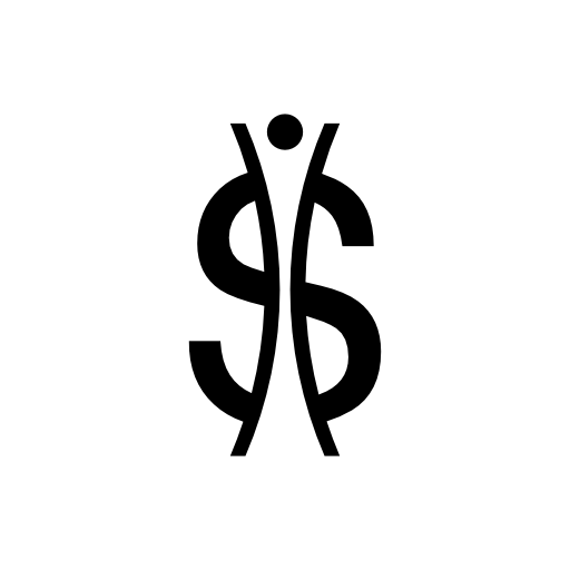 Letter s with a division