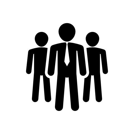 Business male team