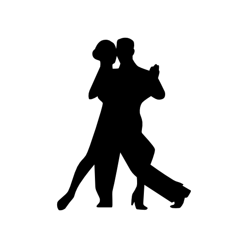 Flamenco couple dancing