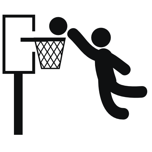 Individual scoring a basket