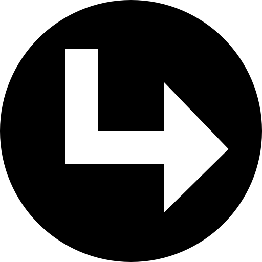 Turn right circle