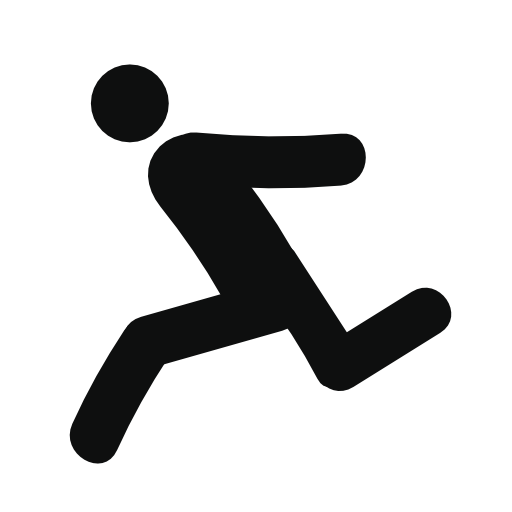 Person running