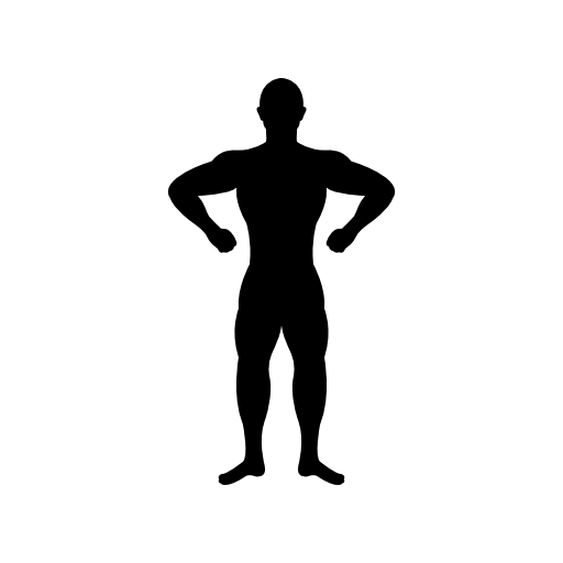 Gymnast silhouette