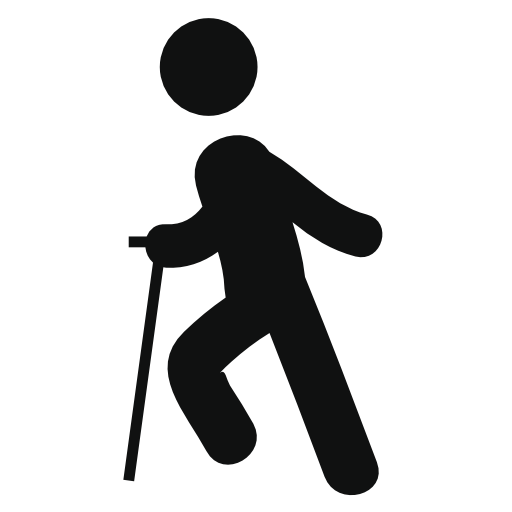 Person with a Cane