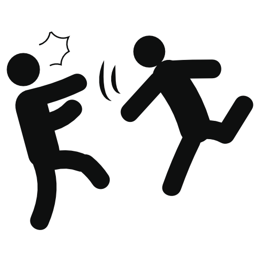 Person Hitting Something another Person