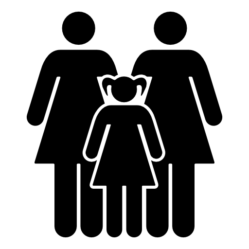 Three women two adults and a child