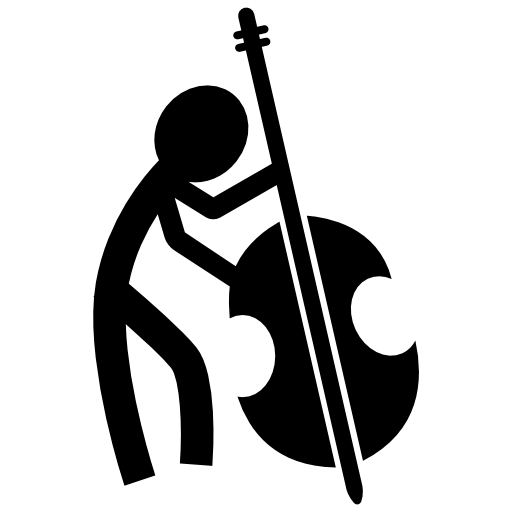 Male playing cello