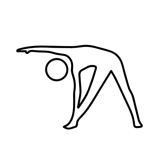 Stretching posture, physical training