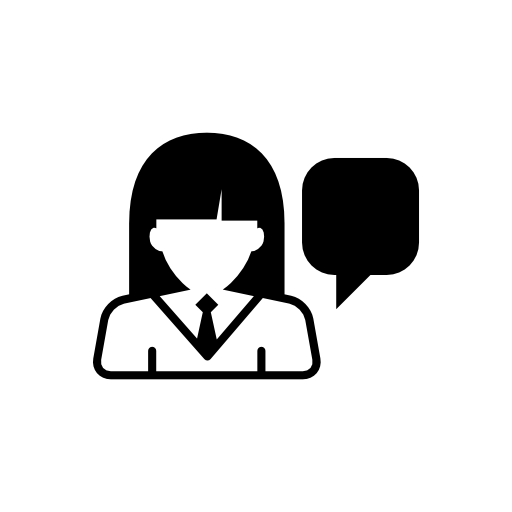 Girl talking