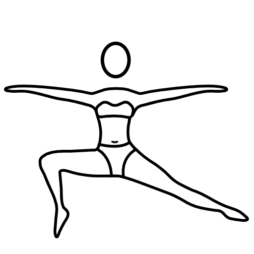 Yoga woman posture