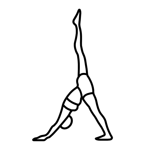 Yoga posture stretching
