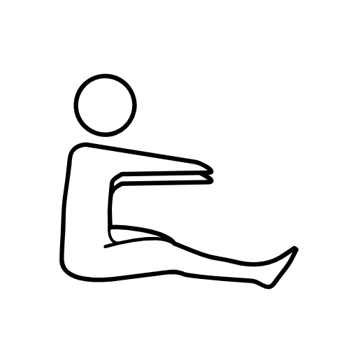 Person practicing physical excersice