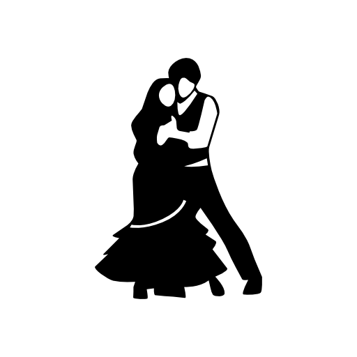 Flamenco couple dance