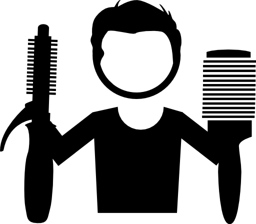 Hairdresser with combs