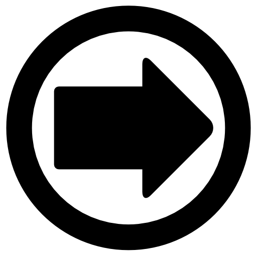 Right arrow in a circle