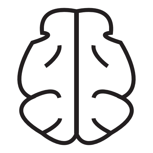 Brain shape, IOS 7 symbol