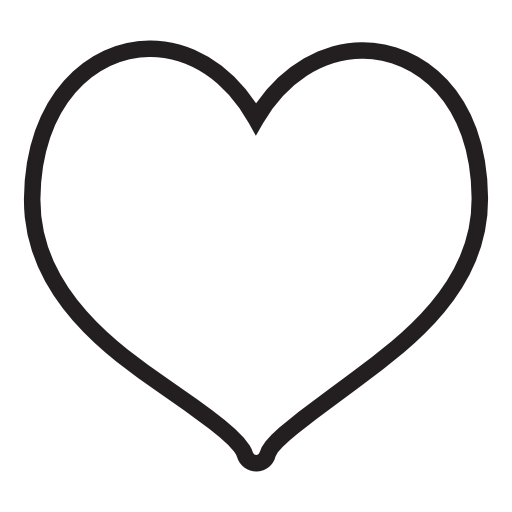 Heart shape, IOS 7 interface symbol