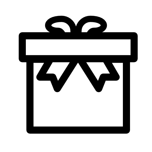 Gift box outline
