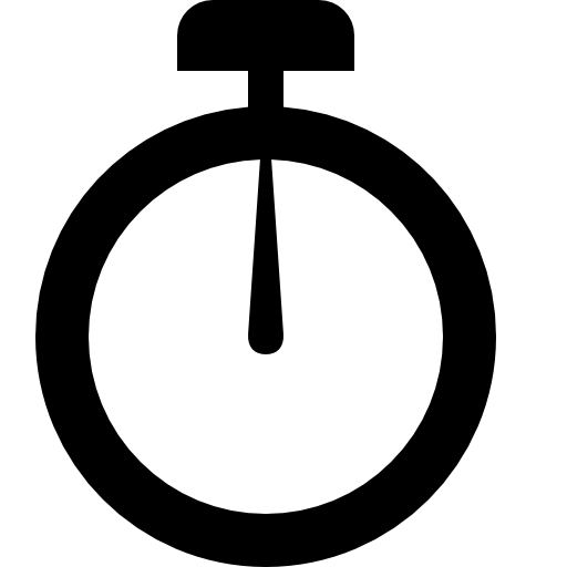 Circular stopwatch