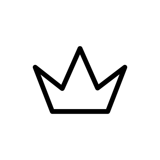 Simple crown outline