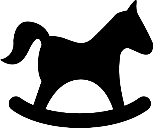 Horse rocker black side shape