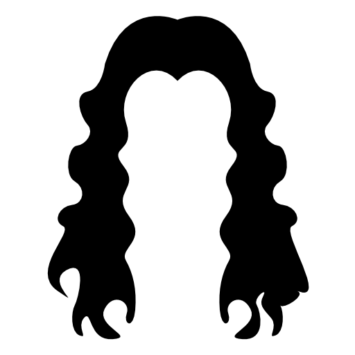 Female dark long hair