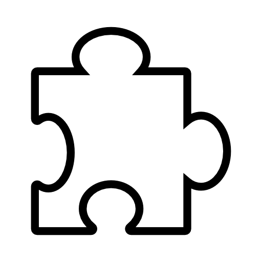 Puzzle piece outline