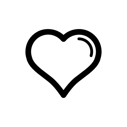 Heart with gross outline
